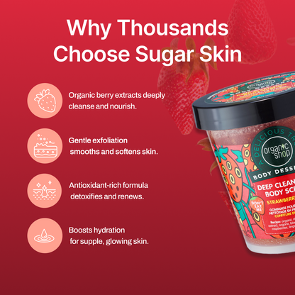 Exfoliating Body Scrub - Strawberry