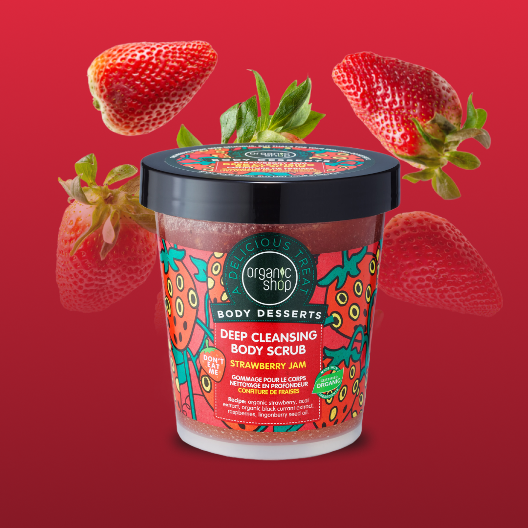 Exfoliating Body Scrub - Strawberry